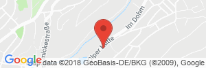 Position der Autogas-Tankstelle: Freie Tankstelle Zeppenfeld in 57462, Olpe