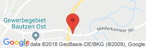 Position der Autogas-Tankstelle: Rheingas Bautzen in 02625, Bautzen