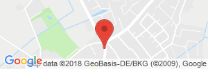 Position der Autogas-Tankstelle: Esso Station Bruns in 26215, Wiefelstede