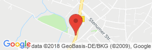 Position der Autogas-Tankstelle: AVIA Tankstelle in 27777, Ganderkesee