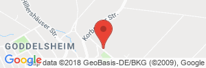 Position der Autogas-Tankstelle: Reiffeisen Tankstelle Goddelsheim in 35104, Lichtenfels-Goddelsheim
