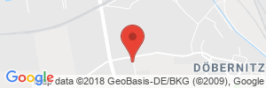 Position der Autogas-Tankstelle: Opel Autohaus Gülden OHG in 04509, Döbernitz/Delitzsch