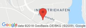 Position der Autogas-Tankstelle: Deininger Flüssiggas GmbH in 68169, Mannheim-Friesenheimer Insel