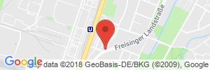 Position der Autogas-Tankstelle: Sprint Tankstelle in 80939, München