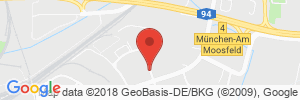 Position der Autogas-Tankstelle: Bolini GmbH in 81829, München-Moosfeld