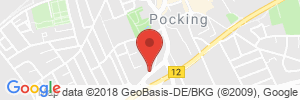 Position der Autogas-Tankstelle: Automobile Huber in 94060, Pocking