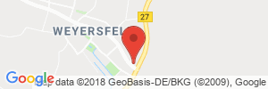 Position der Autogas-Tankstelle: Avia Station Baumbach in 97783, Karsbach