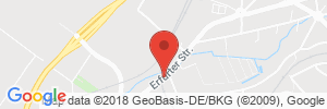 Position der Autogas-Tankstelle: Honsel Tankstelle Winfried Schlaß in 99706, Sondershausen