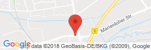 Position der Autogas-Tankstelle: Werkstatt-Treff Lindner in 33104, Paderborn