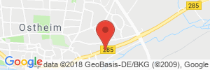 Position der Autogas-Tankstelle: Jürgen Dorst GmbH in 97645, Ostheim v.d.Rhön