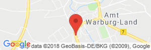 Position der Autogas-Tankstelle: Aral Station, Auto Hellwig in 34505, Willingen