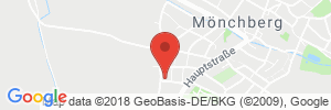 Position der Autogas-Tankstelle: Autohaus Michael Körbel GmbH in 63933, Mönchberg