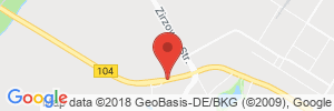 Position der Autogas-Tankstelle: OIL! Tankstelle Neubrandenburg-Weitlin in 17033, Neubrandenburg-Weitin