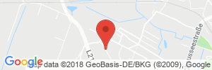 Position der Autogas-Tankstelle: Tank GmbH Barth, Esso Tankstelle in 18356, Barth