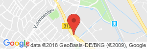 Position der Autogas-Tankstelle: Agip Tankstelle in 88400, Biberach