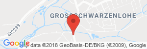 Position der Autogas-Tankstelle: Kaufland SB Tankstelle in 90530, Wendelstein, OT Großschwarzenlohe