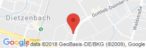Position der Autogas-Tankstelle: Petri + Lehr GmbH & Co. KG LPG - Tankstelle in 63128, Dietzenbach