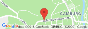 Position der Autogas-Tankstelle: Tank-Service-GmbH in 07774, Camburg