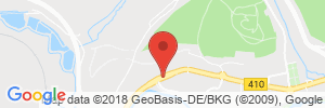 Position der Autogas-Tankstelle: ED-Tankstelle in 54568, Gerolstein