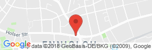 Position der Autogas-Tankstelle: Tankstelle Hempelmann in 32257, Bünde