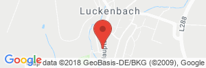 Position der Autogas-Tankstelle: Avia Tankstelle in 57629, Luckenbach