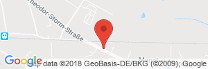 Position der Autogas-Tankstelle: Freie Tankstelle Jürgen Nitschke in 25557, Hanerau-Hademarschen