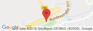 Position der Autogas-Tankstelle: Aral Tankstelle Paschko GmbH in 54497, Morbach