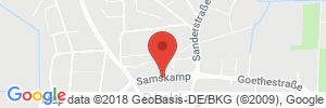 Position der Autogas-Tankstelle: Tankstelle H. Bröring GmbH & Co. KG in 49413, Dinklage