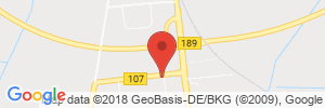 Position der Autogas-Tankstelle: Raiffeisen-Tankstelle in 16928, Pritzwalk