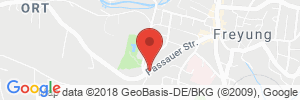 Position der Autogas-Tankstelle: Freie Tankstelle Hauer GmbH in 94078, Freyung