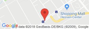 Position der Autogas-Tankstelle: Roth Station in 60388, Frankfurt