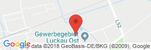 Position der Autogas-Tankstelle: Autohaus Otto Schwadke in 15926, Luckau