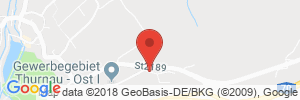 Position der Autogas-Tankstelle: Esso Autohof Thurnau in 95349, Thurnau