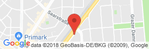 Position der Autogas-Tankstelle: SPRINT Tankstelle in 12157, Berlin-Steglitz