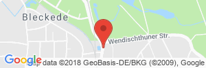 Position der Autogas-Tankstelle: Autohaus P. Harnisch in 21354, Bleckede
