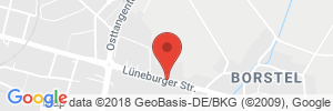 Position der Autogas-Tankstelle: Shell-Tankstelle in 21423, Winsen/Luhe-Borstel