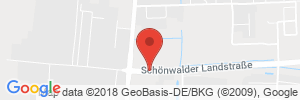 Position der Autogas-Tankstelle: Aral Tankstelle Roland Becker in 17489, Greifswald