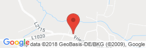 Position der Autogas-Tankstelle: Freie Tankstelle D. Beck in 99834, Gerstungen-Oberellen