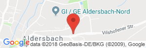 Position der Autogas-Tankstelle: AVIA-Tankstelle, Kfz Werkstatt Zapff in 94501, Aldersbach