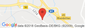 Position der Autogas-Tankstelle: Autohof Rheinböllen H. Elbert in 55494, Rheinböllen
