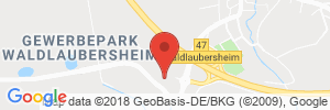 Position der Autogas-Tankstelle: Autohof Waldlaubersheim (Euro Rastpark), Total in 55444, Waldlaubersheim