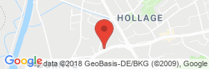 Position der Autogas-Tankstelle: Q1 Tankstelle in 49134, Wallenhorst