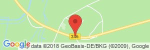 Position der Autogas-Tankstelle: AGT Tankstelle - Agrargenossenschaft Trebbin in 14959, Trebbin-Klein Schulzendorf
