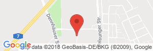 Position der Autogas-Tankstelle: Honsel Tankstelle Wilken GmbH in 34277, Fuldabrück-Dörnhagen