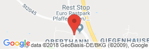 Position der Autogas-Tankstelle: Shell Autohof in 85301, Schweitenkirchen