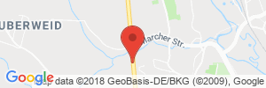 Position der Autogas-Tankstelle: ARAL Tankstelle Max Ellmann in 94239, Ruhmannsfelden