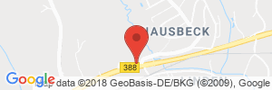 Position der Autogas-Tankstelle: Rottaler Autohof Linden in 84332, Hebertsfelden-Linden