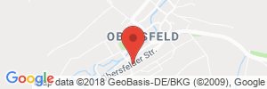 Position der Autogas-Tankstelle: Auto Pfister in 97776, Eußenheim-Obersfeld