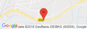 Position der Autogas-Tankstelle: BFT Tankstelle Kurnaz in 34613, Schwalmstadt-Treysa
