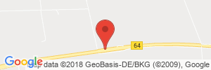 Position der Autogas-Tankstelle: TTG - Tankstelle in 33100, Paderborn
